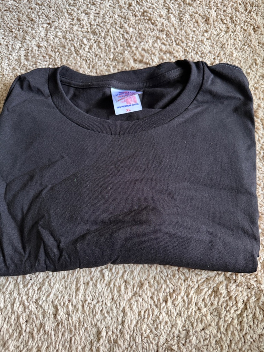 Classic Black Short Sleeve Crewneck T-Shirt